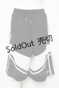 REFLEM / BIGジャージハーフパンツ F ブラック/ホワイト Y-26-03-16-159-PU-PA-SZ-ZY