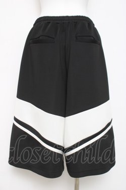 画像3: REFLEM / BIGジャージハーフパンツ F ブラック/ホワイト Y-26-03-16-159-PU-PA-SZ-ZY
