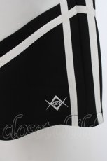 画像4: REFLEM / BIGジャージハーフパンツ F ブラック/ホワイト Y-26-03-16-159-PU-PA-SZ-ZY (4)