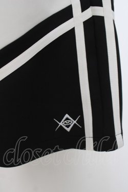 画像4: REFLEM / BIGジャージハーフパンツ F ブラック/ホワイト Y-26-03-16-159-PU-PA-SZ-ZY