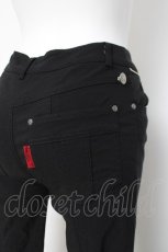 画像4: Ozz On / ストレッチフレアパンツ  黒 Y-26-03-16-160-OO-PA-SZ-ZY (4)