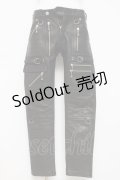 blackmeans / レザーパンツ 1 ブラック Y-26-03-16-161-PU-PA-SZ-ZY