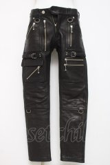 blackmeans / レザーパンツ 1 ブラック Y-26-03-16-161-PU-PA-SZ-ZY