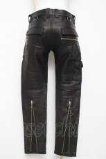 画像3: blackmeans / レザーパンツ 1 ブラック Y-26-03-16-161-PU-PA-SZ-ZY (3)