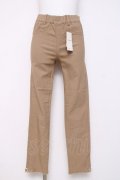 axes femme / 裾ビジューパギンス M ベージュ Y-26-03-16-163-AX-PA-SZ-ZY