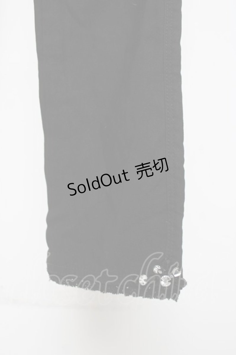 画像3: axes femme / 裾ビジューパギンス M 黒 Y-26-03-16-164-AX-PA-SZ-ZY (3)