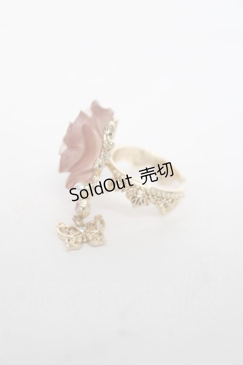 画像2: axes femme / エレガントローズリング  ピンク Y-26-03-16-002-AX-AC-SZ-ZY (2)