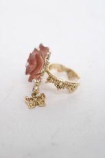 画像2: axes femme / エレガントローズリング  ピンク Y-26-03-16-002-AX-AC-SZ-ZY (2)