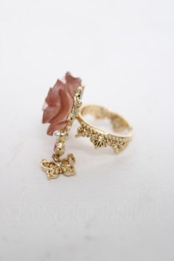 画像2: axes femme / エレガントローズリング  ピンク Y-26-03-16-002-AX-AC-SZ-ZY