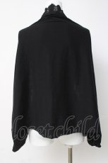 画像2: axes femme / バラ釦付2wayUVストール F 黒 Y-26-03-16-024-AX-ZA-SZ-ZY (2)