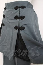 画像3: axes femme / チャイナ釦付きレイヤードパンツ F グリーン Y-26-03-16-168-AX-PA-SZ-ZI (3)