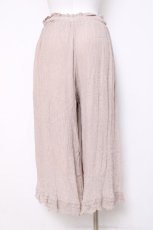 画像2: axes femme / 選べる着丈楊柳ワイドパンツ S グレージュ Y-26-03-16-169-AX-PA-SZ-ZY (2)