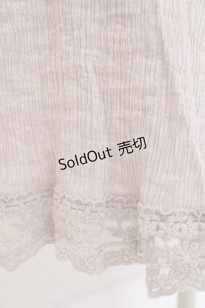 画像3: axes femme / 選べる着丈楊柳ワイドパンツ S グレージュ Y-26-03-16-169-AX-PA-SZ-ZY (3)