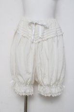 画像1: axes femme kawaii / コットンドロワーズ M 白 Y-26-03-16-170-AX-PA-SZ-ZY (1)