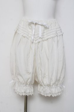 画像1: axes femme kawaii / コットンドロワーズ M 白 Y-26-03-16-170-AX-PA-SZ-ZY