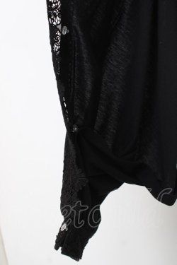 画像3: axes femme / バラ釦付2wayUVストール F 黒 Y-26-03-16-024-AX-ZA-SZ-ZY