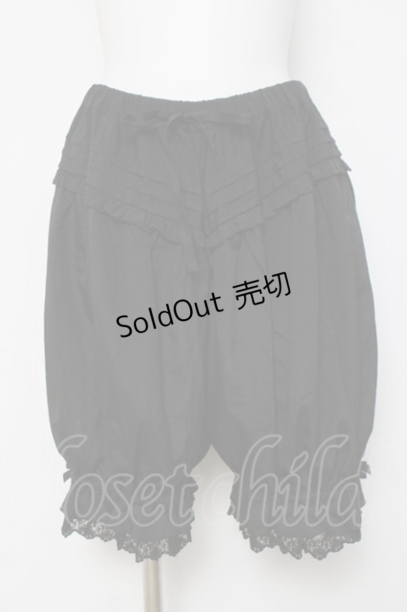 画像1: axes femme kawaii / コットンドロワーズ M 黒 Y-26-03-16-171-AX-PA-SZ-ZY (1)