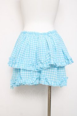 画像2: MARBLE / ギンガムチェックスカート  サックス Y-26-03-16-172-GO-SK-SZ-ZY
