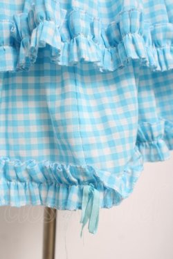 画像3: MARBLE / ギンガムチェックスカート  サックス Y-26-03-16-172-GO-SK-SZ-ZY