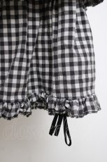 画像3: MARBLE / ギンガムチェックスカート  黒 Y-26-03-16-173-GO-SK-SZ-ZY (3)