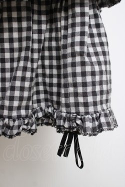 画像3: MARBLE / ギンガムチェックスカート  黒 Y-26-03-16-173-GO-SK-SZ-ZY