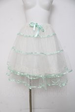 画像1: BABY, THE STARS SHINE BRIGHT / ふわふわドットチュールパニエ  ミント Y-26-03-16-175-BA-SK-AS-ZY (1)