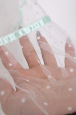 画像3: BABY, THE STARS SHINE BRIGHT / ふわふわドットチュールパニエ  ミント Y-26-03-16-175-BA-SK-AS-ZY (3)