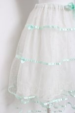 画像4: BABY, THE STARS SHINE BRIGHT / ふわふわドットチュールパニエ  ミント Y-26-03-16-175-BA-SK-AS-ZY (4)
