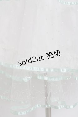 画像5: BABY, THE STARS SHINE BRIGHT / ふわふわドットチュールパニエ  ミント Y-26-03-16-175-BA-SK-AS-ZY