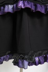 画像3: gouk / 花柄ティアードスカート  黒 Y-26-03-16-176-GO-SK-SZ-ZY (3)