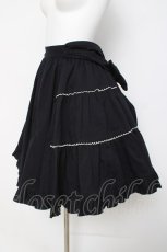 画像2: Heart E / サイドティアードバックリボンスカート  紺 Y-26-03-16-177-LO-SK-SZ-ZY (2)