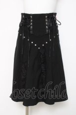 画像1: Ozz On / スピンドルスカート  黒 Y-26-03-16-179-OO-SK-SZ-ZY (1)