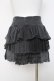 画像3: HYSTERIC GLAMOUR / 異素材フリルスカート F グレー Y-26-03-16-180-PU-SK-SZ-ZY (3)
