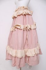 画像2: pain / フリルロングスカート F ピンク Y-26-03-16-183-LO-SK-SZ-ZY (2)