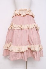 画像3: pain / フリルロングスカート F ピンク Y-26-03-16-183-LO-SK-SZ-ZY (3)