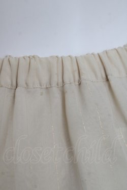 画像3: Emily Temple cute / ラメストライプフリルスカート  アイボリー Y-26-03-16-184-ET-SK-SZ-ZY