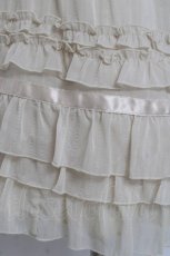 画像4: Emily Temple cute / ラメストライプフリルスカート  アイボリー Y-26-03-16-184-ET-SK-SZ-ZY (4)