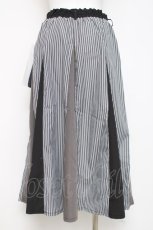 画像2: axes femme / 切替ロングフレアスカート F 黒 Y-26-03-16-185-AX-SK-SZ-ZY (2)