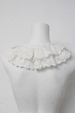 画像3: axes femme / 綿レース使い付け襟  生成り Y-26-03-16-026-AX-ZA-SZ-ZY