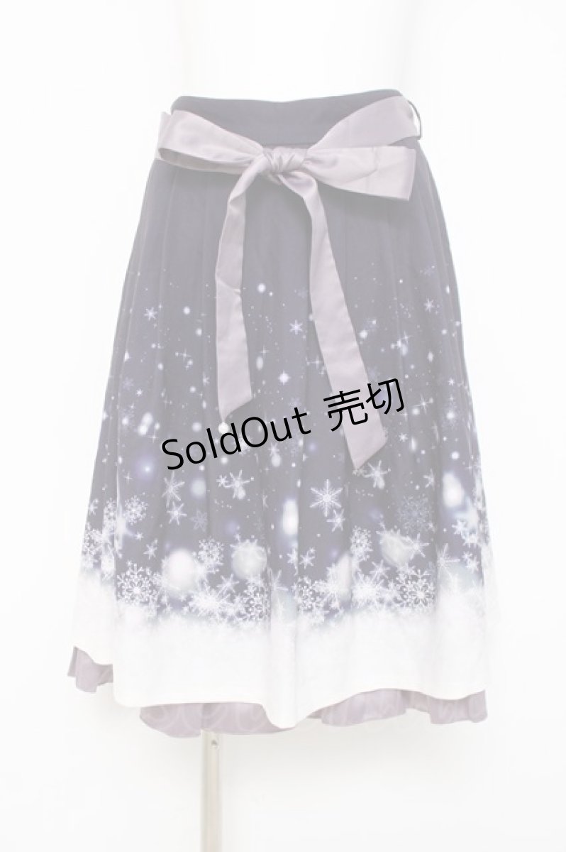 画像1: axes femme POETIQUE / アイスクリスタルミドルスカート M 紫 Y-26-03-16-191-AX-SK-SZ-ZI (1)