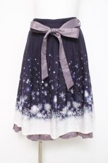 画像1: axes femme POETIQUE / アイスクリスタルミドルスカート M 紫 Y-26-03-16-191-AX-SK-SZ-ZI (1)