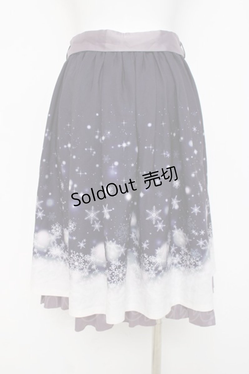 画像2: axes femme POETIQUE / アイスクリスタルミドルスカート M 紫 Y-26-03-16-191-AX-SK-SZ-ZI (2)