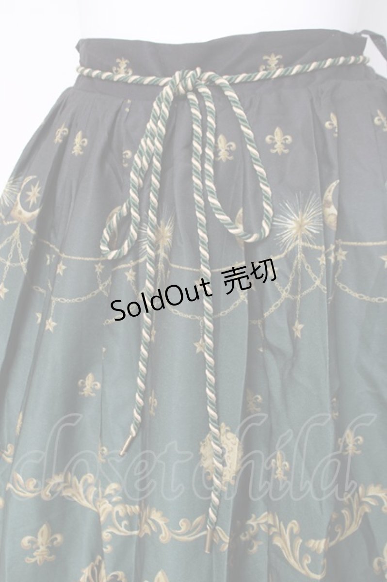 画像3: axes femme kawaii / 鍵柄スカート M グリーン Y-26-03-16-192-AX-SK-SZ-ZY (3)