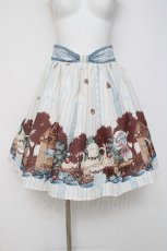 画像1: axes femme kawaii / スウィーツベアスカート M オフシロ Y-26-03-16-195-AX-SK-SZ-ZI (1)