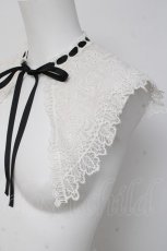 画像2: axes femme POETIQUE / ローズレースつけ襟  白 Y-26-03-16-027-AX-ZA-SZ-ZT271 (2)