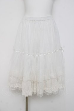 画像1: axes femme kawaii / クラシックパニエ M 白 Y-26-03-16-196-AX-SK-SZ-ZY