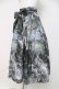 画像2: axes femme NOSTALGIE / 天使柄ジャガードロングスカート F グレー系 Y-26-03-16-201-AX-SK-SZ-ZY (2)