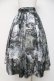 画像3: axes femme NOSTALGIE / 天使柄ジャガードロングスカート F グレー系 Y-26-03-16-201-AX-SK-SZ-ZY (3)