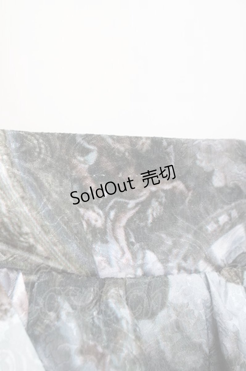 画像5: axes femme NOSTALGIE / 天使柄ジャガードロングスカート F グレー系 Y-26-03-16-201-AX-SK-SZ-ZS (5)