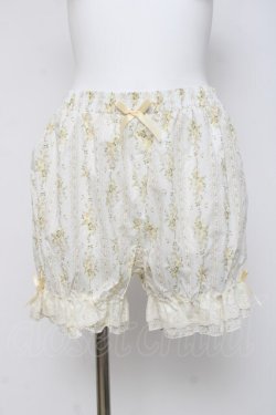 画像1: Kurumi Collaboration / Fairy’s Bouquetドロワーズ L 淡黄 Y-26-03-16-207-LO-PA-SZ-ZY